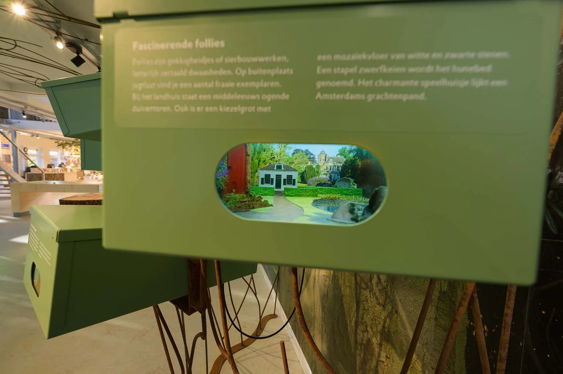 Kijkdoos in Bezoekerscentrum