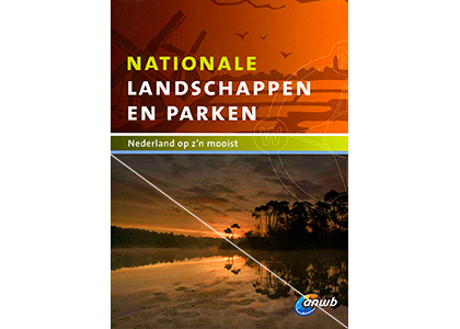 Omslag van het boek Nationale landschappen en parken, uitgave van de ANWB.