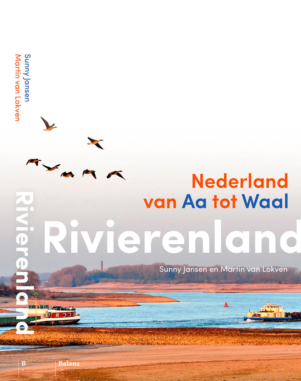 Cover boek Rivierenland, Nederland van Aa tot Waal