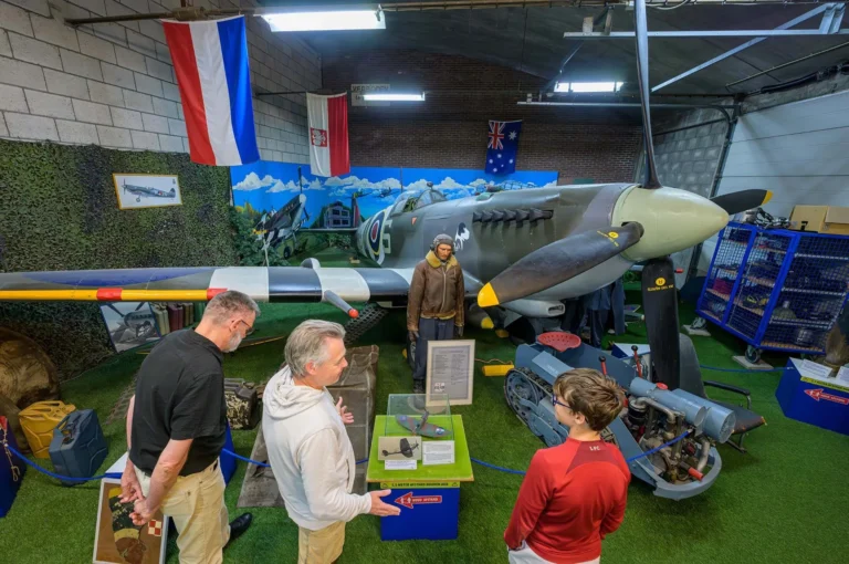 Spitfire in museum