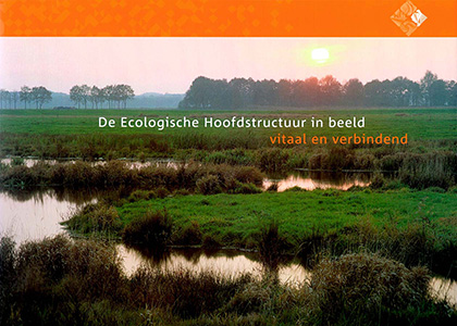 Omslag van het rapport De Ecologische Hoofdstructuur in beeld.