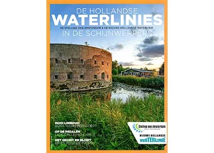 Cover van Hollandse Waterlinies in Fort! 2020 magazine.