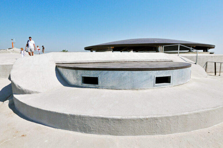 Geschutskoepel van Fort Pampus