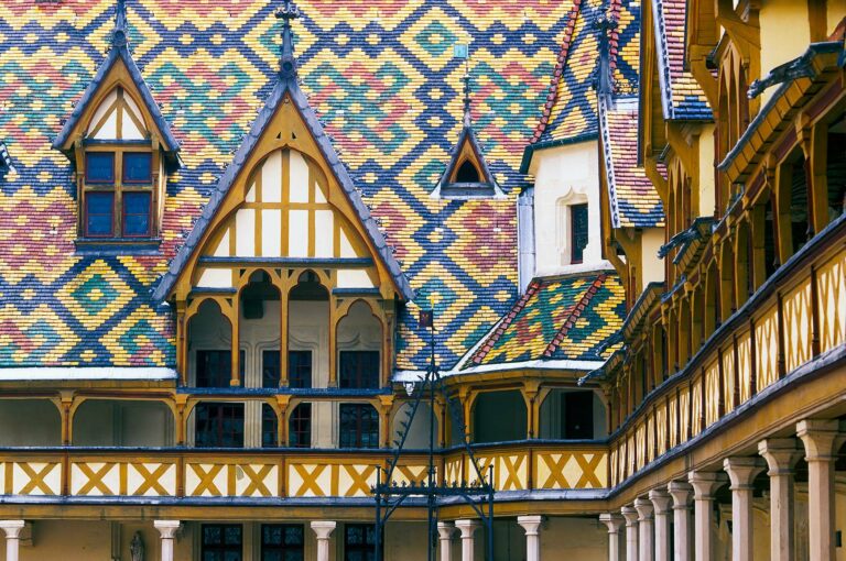 Roof of Hotel Dieu.