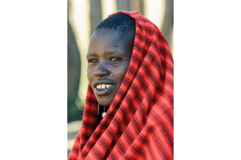 Portret Masaï jongen