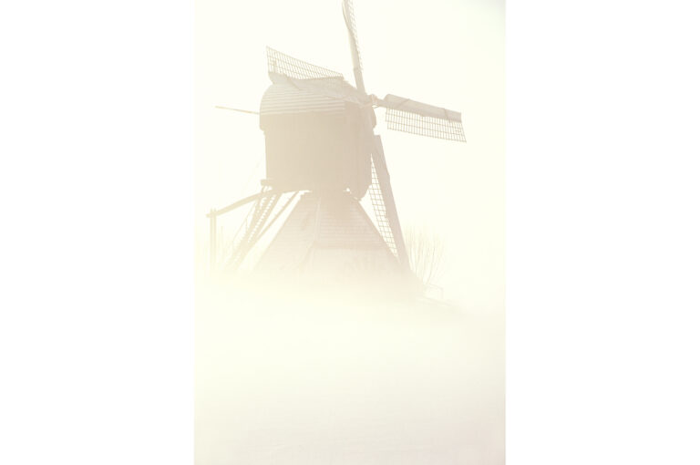 Molen in mist