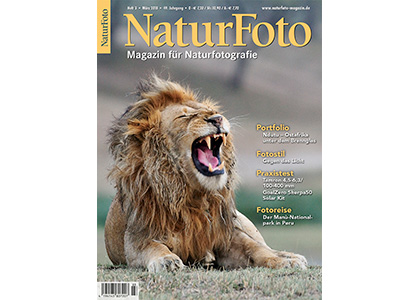 Magazine cover NaturFoto 3 2018