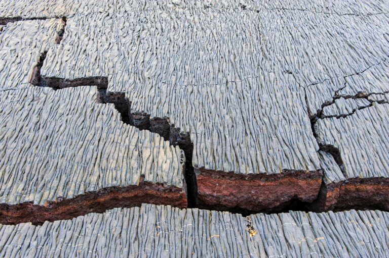 Pahoehoe lava Galápagos islands