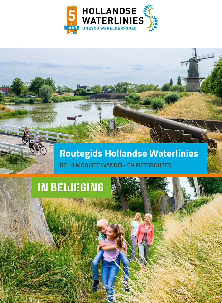 Cover routegids Hollandse Waterlinies