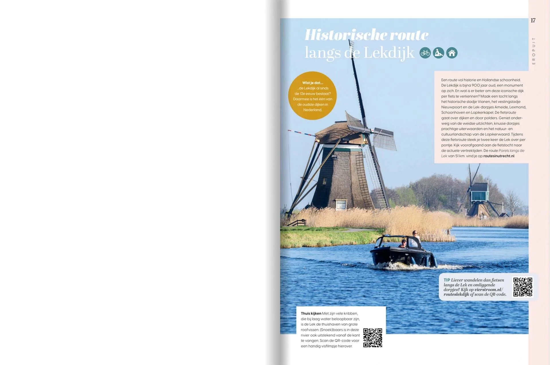 Artikel Lekdijk in Vierstroom magazine