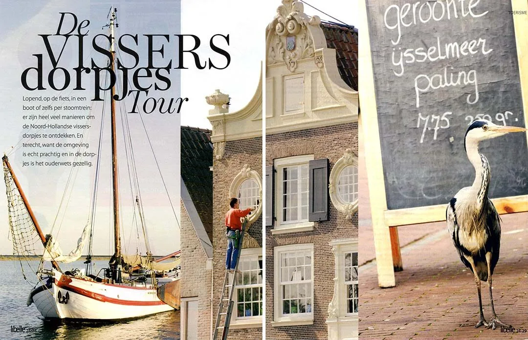 Publicatie Vissersdorpen in Libelle