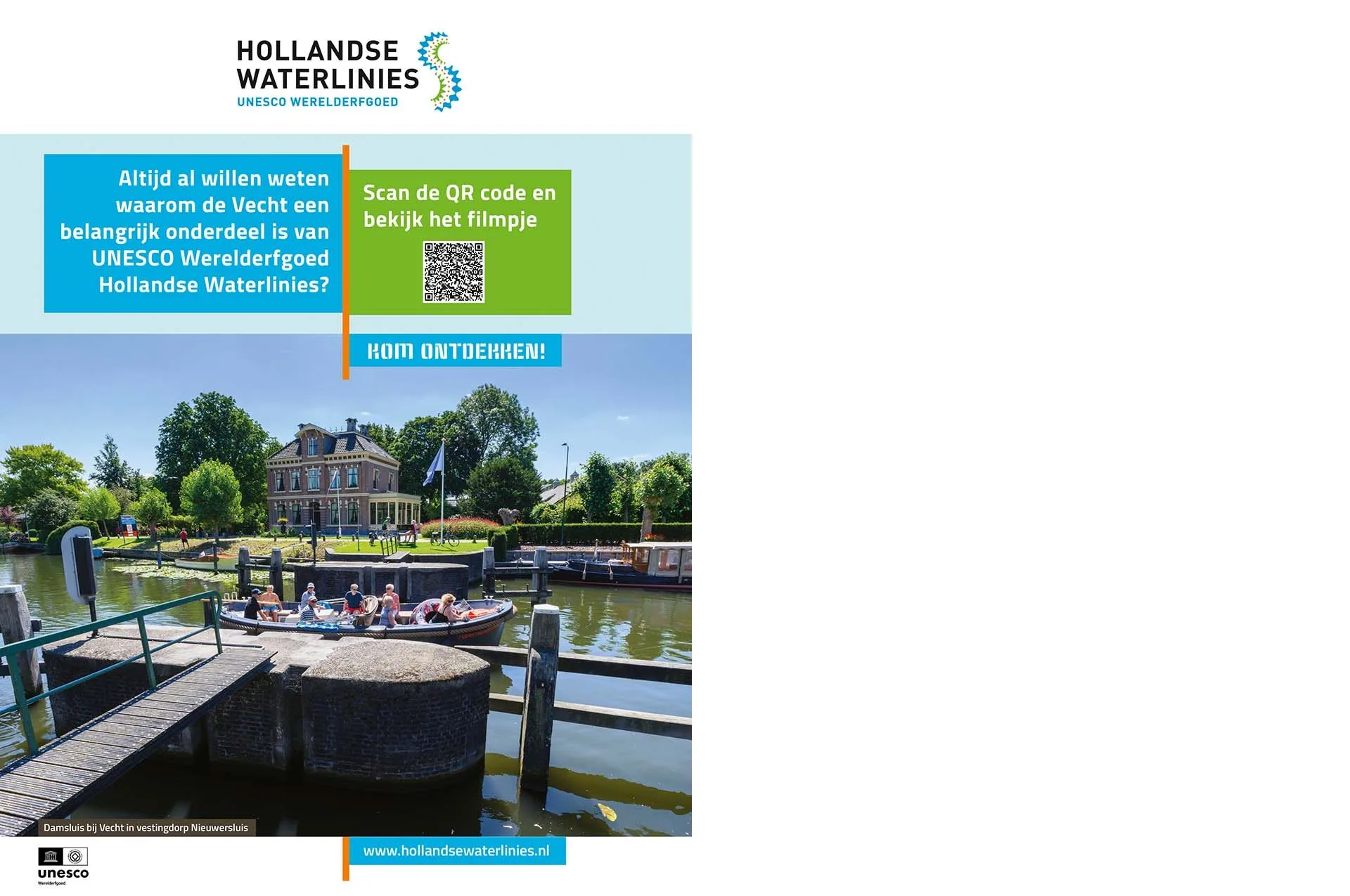 Advertentie Hollandse Waterlinies.