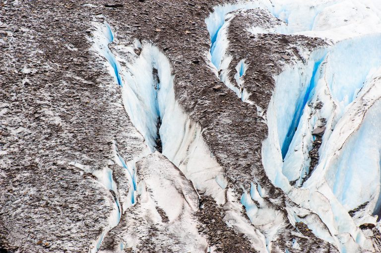 Worthington Glacier in Alaska