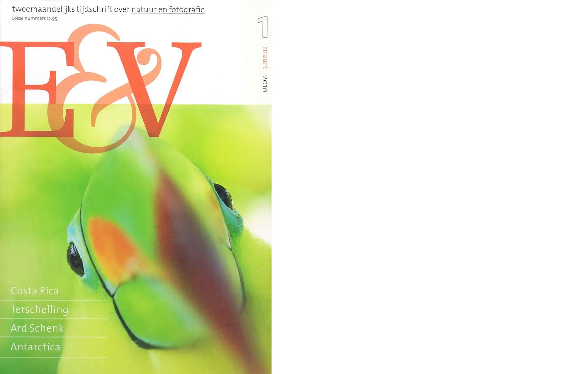 Toekan op cover magazine